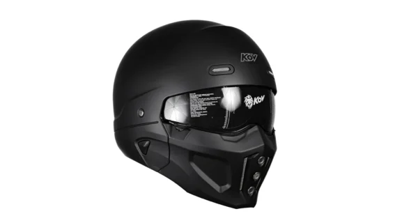 CASCO KOV SPECTRUM SOLIDO NEGRO - Image 3